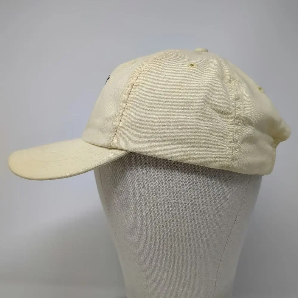American Dry Goods Crow Creek Golf Hat Yellow One Size Baseball Cap Slideback